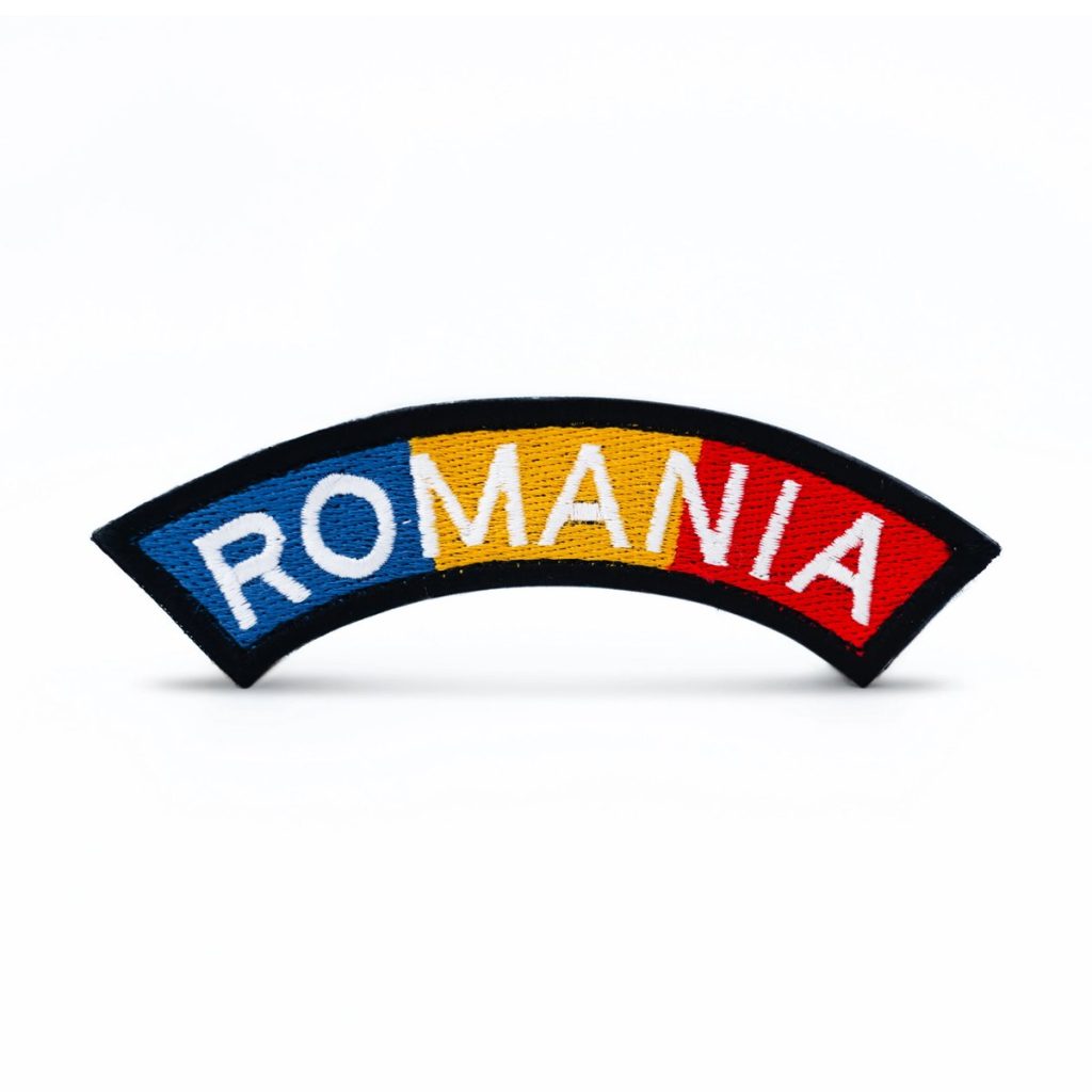 Emblemă brodată arc ROMANIA