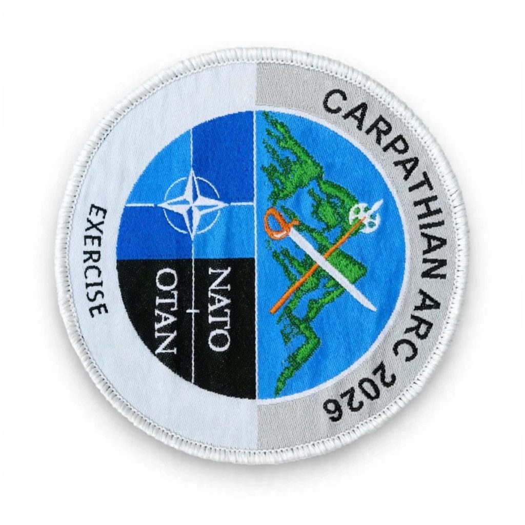Emblemă brodată Carpathian Arc 2026