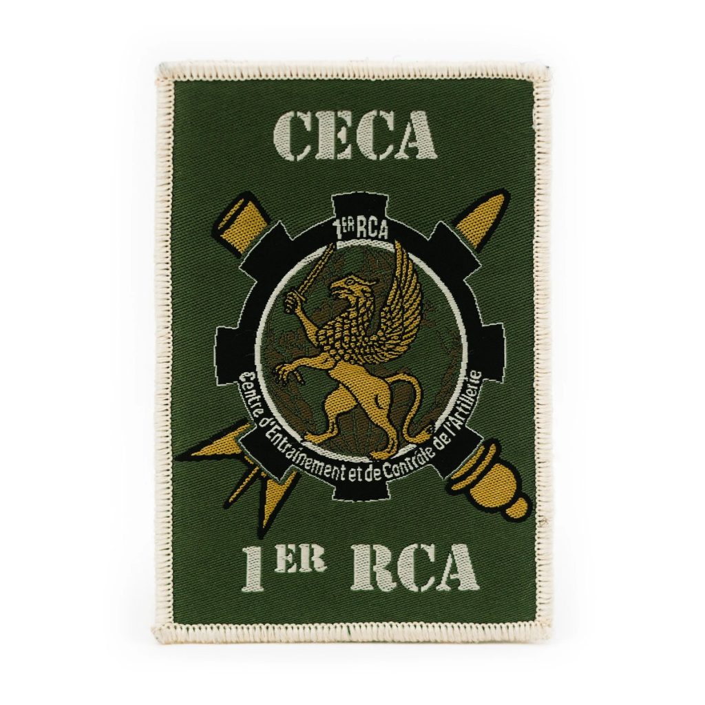 Emblemă brodată CECA 1er RCA