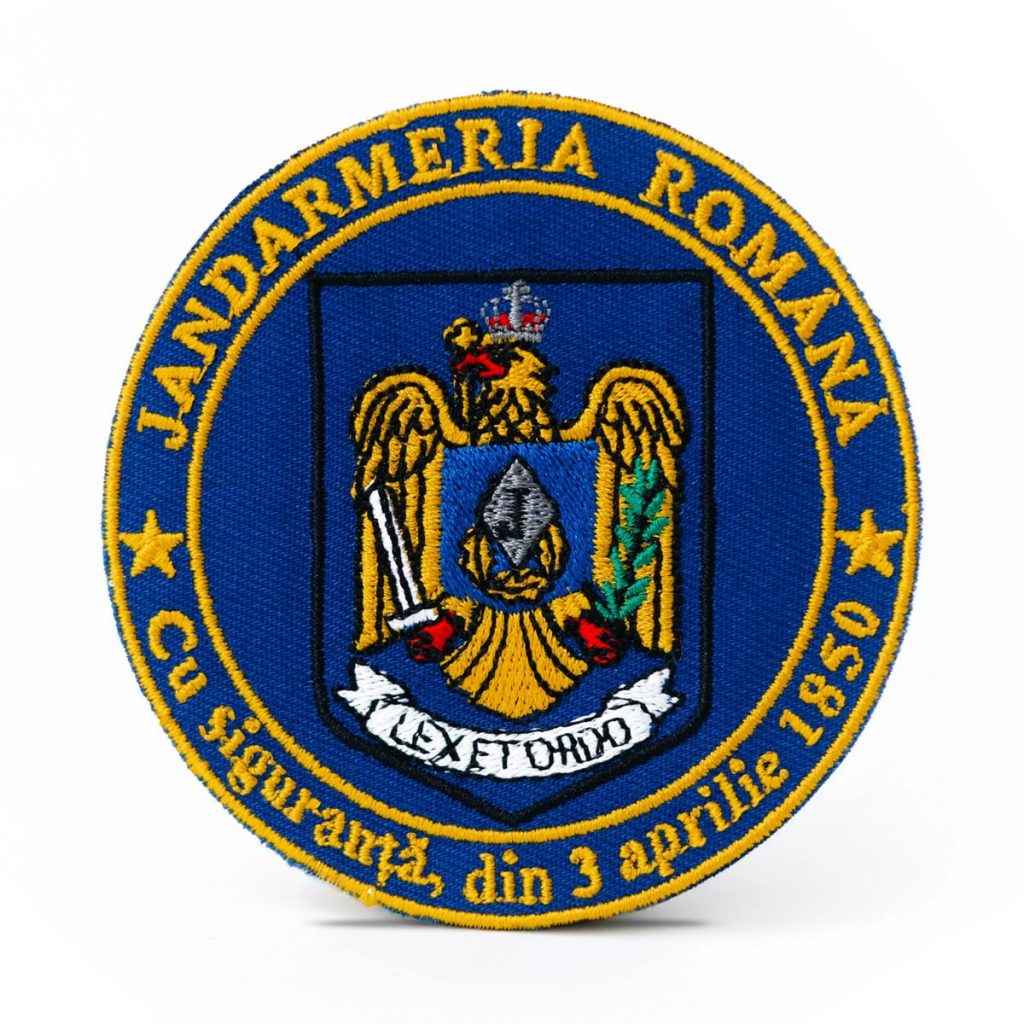 Emblemă brodată Jandarmeria Română
