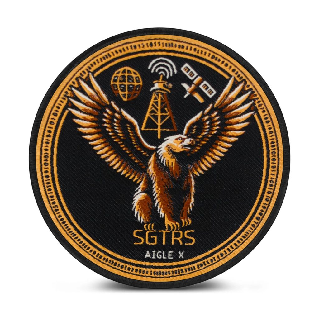Emblemă brodată SGTRS Aigle X