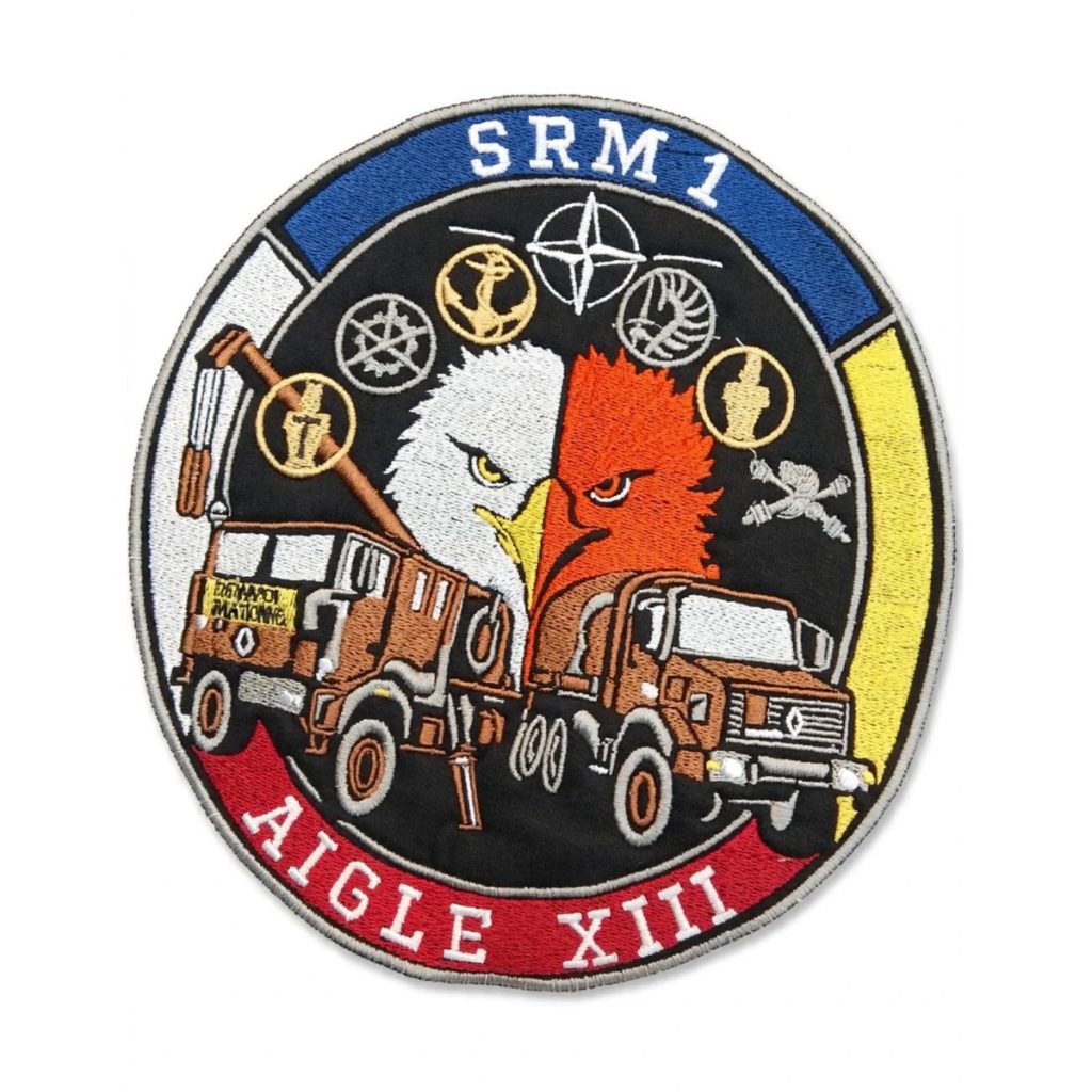 Emblemă brodată SRM 1 Aigle XIII