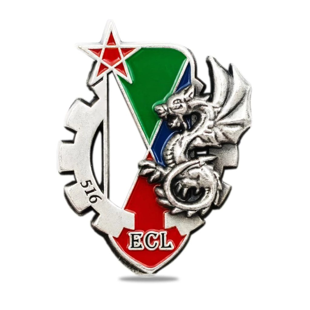 Insignă metalică ECL 516