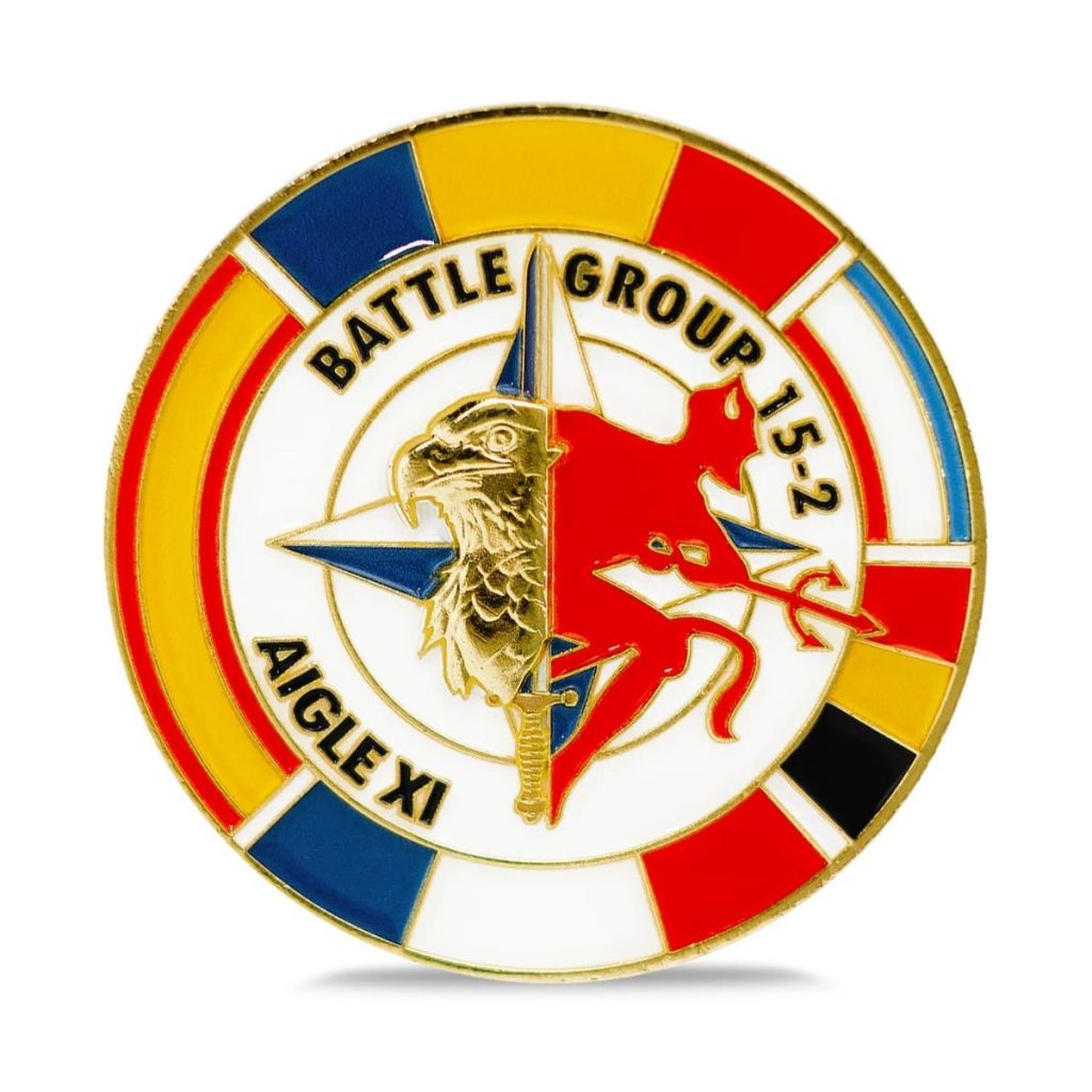 Monedă de colecție Battle Group 15-2 Aigle XI