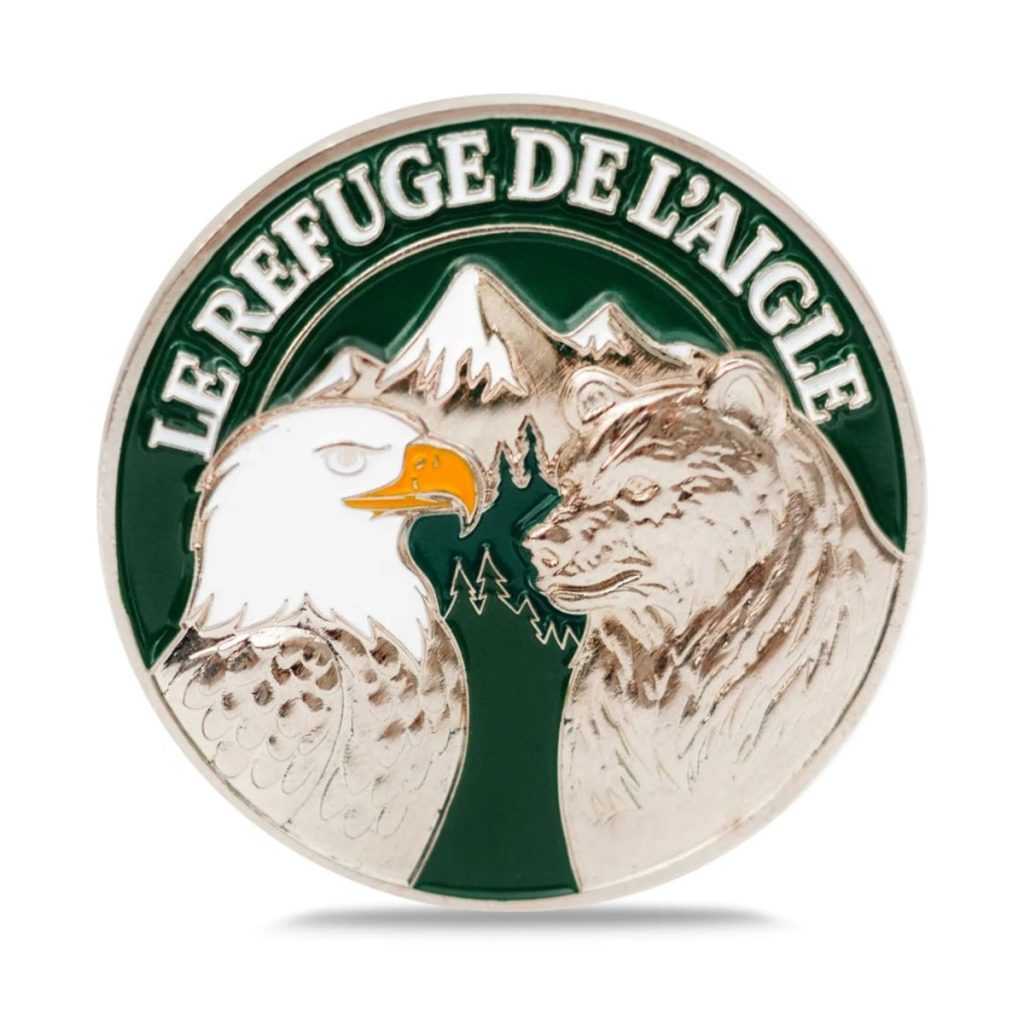 Monedă de colecție Le Refuge de l’Aigle
