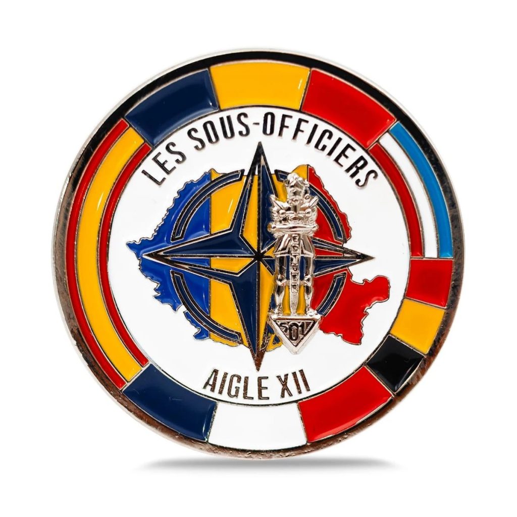 Monedă de colecție Les Sous-Officiers Aigle XII